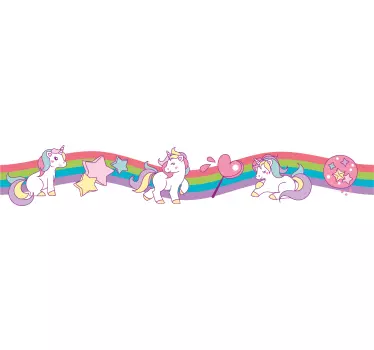 Koristereunus yksisarviset - Tenstickers