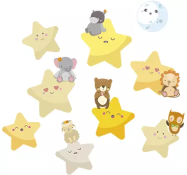 Tähtiä vauvatarrat - Tenstickers