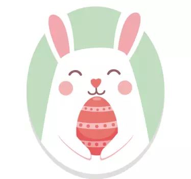 Ikkunatarra pääsiäispupu - Tenstickers