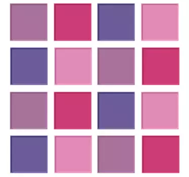Koristereunus violetti - Tenstickers