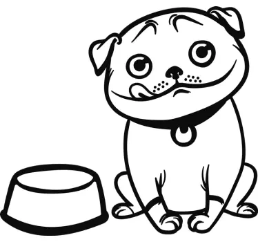Koiran polttoainesäiliön ajoneuvon tarra - Tenstickers
