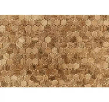 Geometriset laatat valokuvatapetti tarra - Tenstickers