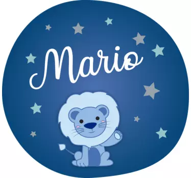Vauva leijona kuva valokuvatapetti - Tenstickers