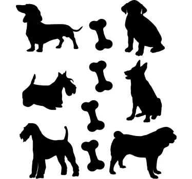 Huonekalut eläinsarjan tarra - Tenstickers
