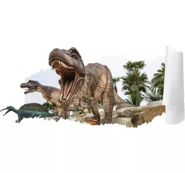3d jurassic park Dinosaurustarra - Tenstickers