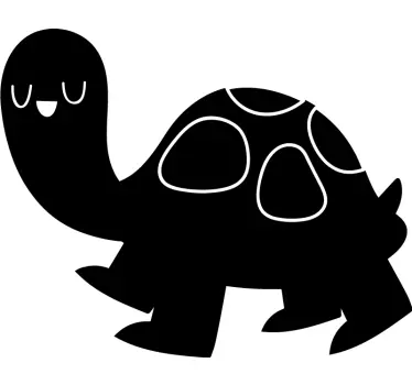 Jättiläinen kilpikonna eläimen seinäkoriste - Tenstickers