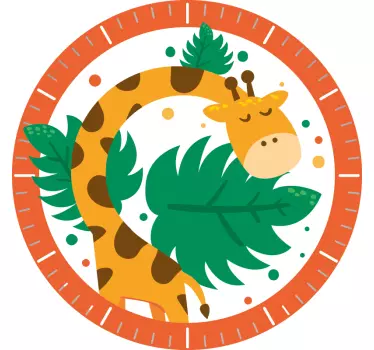 Lasten kello kirahvilla - Tenstickers