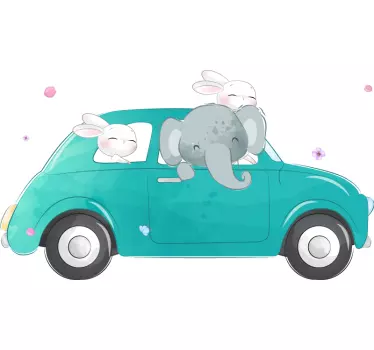 Puput autossa autotarrat - Tenstickers