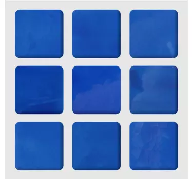 Siniset sävyt Kaakelitarrat - Tenstickers