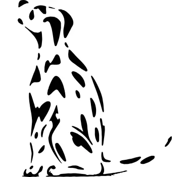 Täplikäs koira etsii Koiratarra - Tenstickers