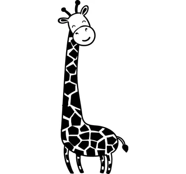 Kirahvi vauva kävely vauvatarrat - Tenstickers