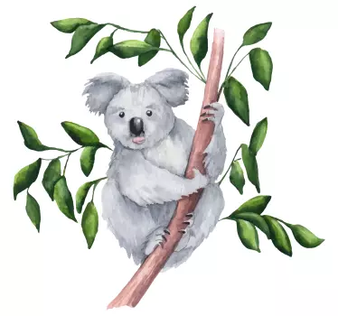 Puu ja koala Villieläintarrat - Tenstickers