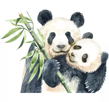 Puu ja pandat Puutarrat - Tenstickers