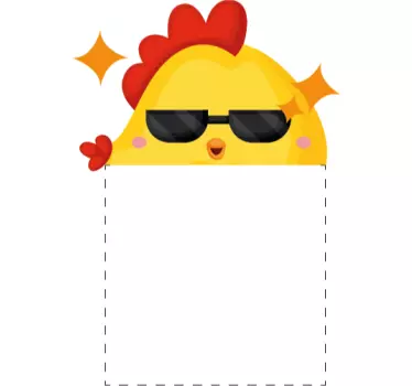 Söpö eläin poikasen Pistorasiatarroja - Tenstickers