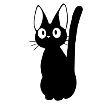Anime musta kissa Koiratarra - Tenstickers