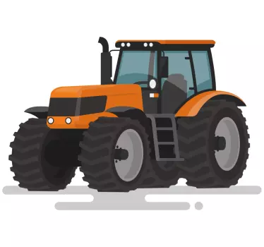 Maatilan eläintarra suurilla renkailla - Tenstickers