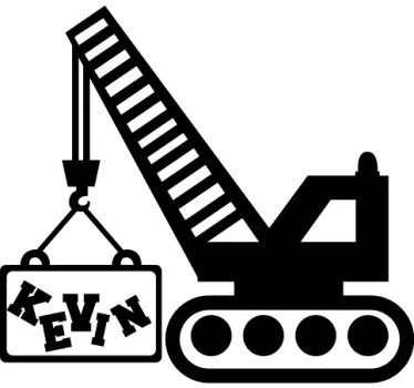 Joutsenenimi seinätarra lastenhuone - Tenstickers