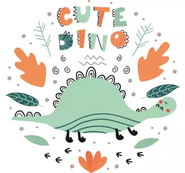Dinosaurus siniset pienet kädet Dinosaurustarra - Tenstickers