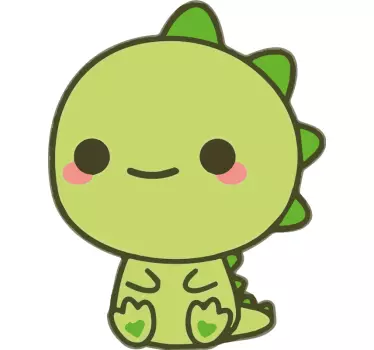 Kawaii-dinosauruslapset Dinosaurustarra - Tenstickers