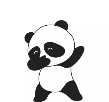 Pandan taputtaminen Villieläintarrat - Tenstickers