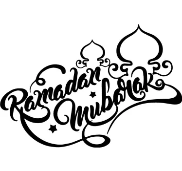 Ramadan mubarak Arabitarra - Tenstickers