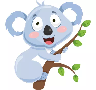 Söpö koala hahmolemmikkitarra - Tenstickers