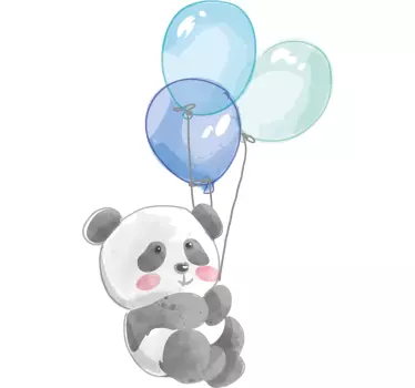 Lemmikkitarra pandapalloilla - Tenstickers