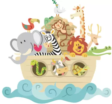 Nooan Arkki Lasten Tarra - Tenstickers