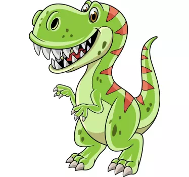Dinosaurustarra sarjakuvatyrranosaurus rex - Tenstickers