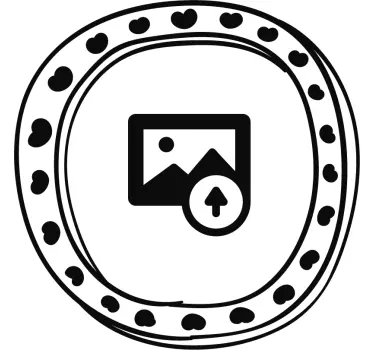 Henkilökohtainen lasten muotokuva seinä tarra - Tenstickers