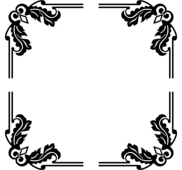 Koristeellisia hienoja ikkunatarra - Tenstickers