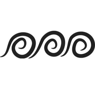Kierrekuvio tarra - Tenstickers