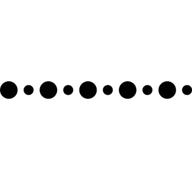 Ympyrän reunatarra - Tenstickers