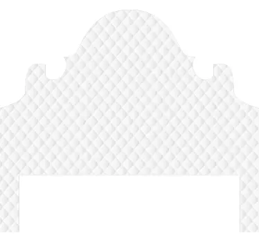 Pehmustettu rakennekorvaa tämä sänkypäätytarra - Tenstickers