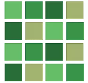 Vihreä Kaakelitarra - Tenstickers