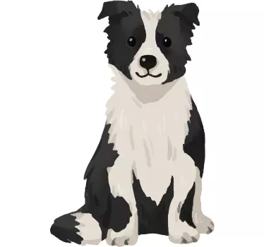Collie-tarra lemmikki tarra - Tenstickers
