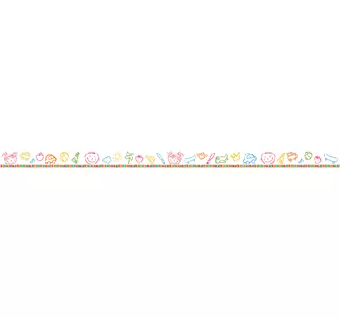 Lastentarhan seinä tarra - Tenstickers