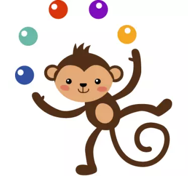 Apinalasten jongleeraan tarra - Tenstickers