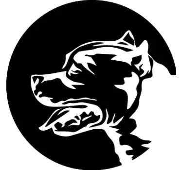 Autotarra amstaffi koira - Tenstickers