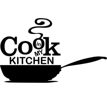Cook In My Kitchen Sisustustarra - Tenstickers