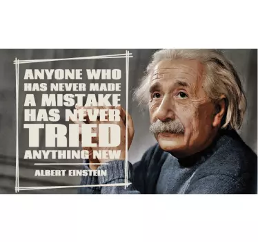 Einstein Virheet sisustustarra - Tenstickers