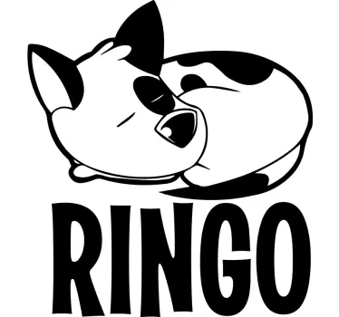 Jackrussel henkilökohtainen tarra - Tenstickers