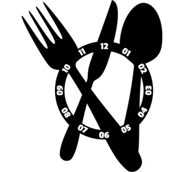 Kellotarra Ruokailuvälineet - Tenstickers