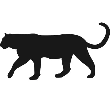 Kissan siluetin liitutaulu - Tenstickers