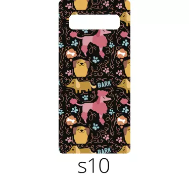 Koiran kuvio (samsung) tarra - Tenstickers