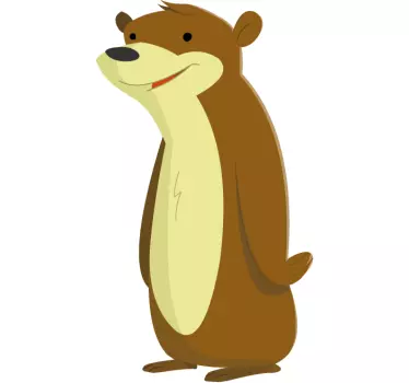 Lapsiystävällinen karhujen seinä tarra - Tenstickers