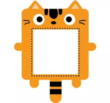Lasten kissanpentuvalokytkin tarra - Tenstickers
