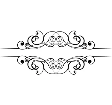 Piirretty filigraanitarra - Tenstickers