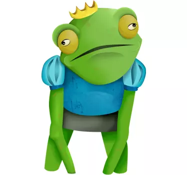 Sammakkoprinssiseinä tarra - Tenstickers