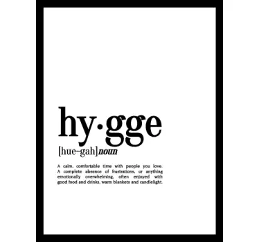Sisustustarra hygge - Tenstickers